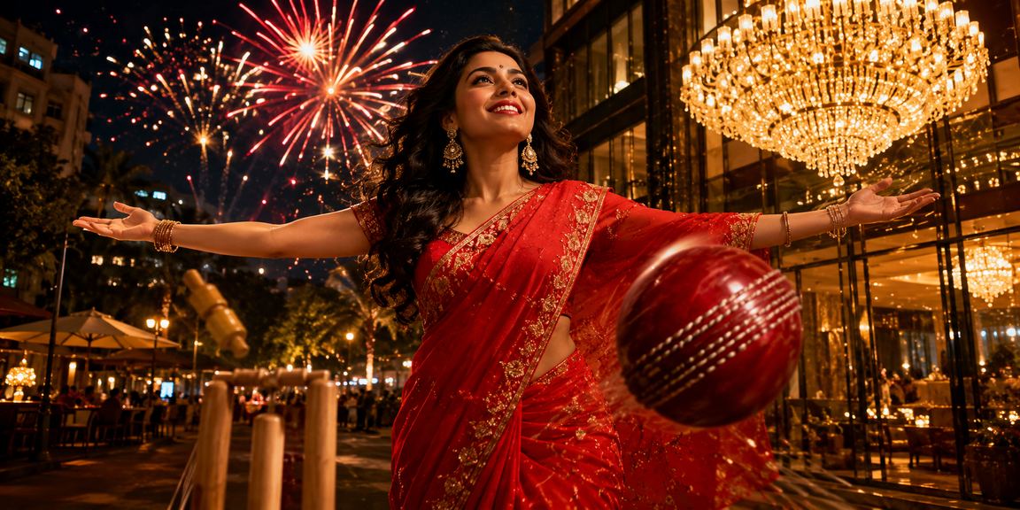 ঢাকায় ক্রিকেট বেটিং — শাড়ি পরা নারী মোবাইলে অডস দেখছেন