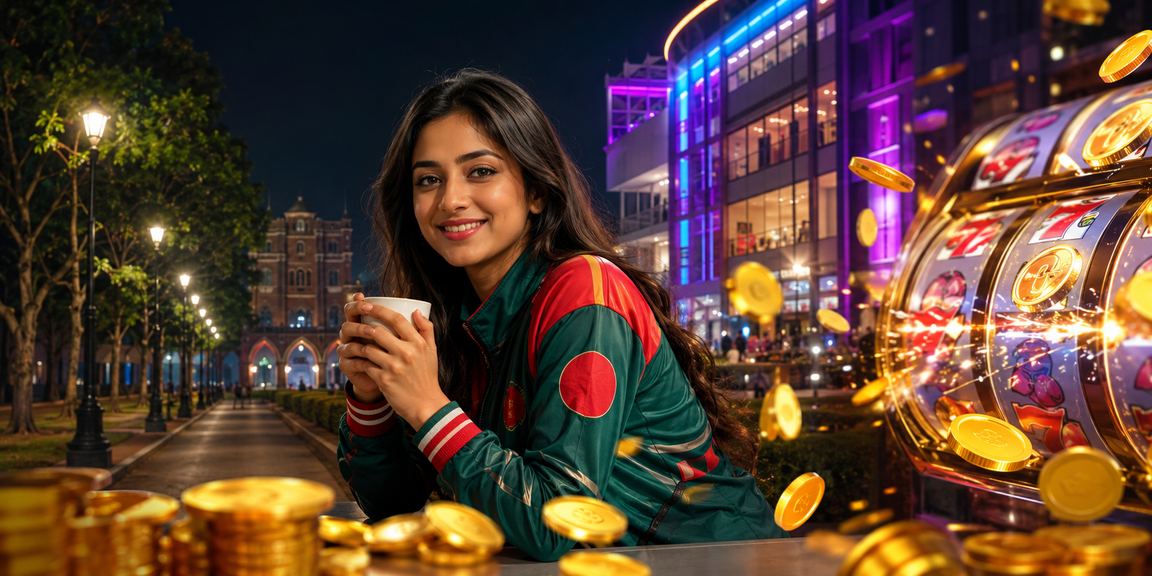 রাজশাহীতে নিয়ন আলোয় একজন ক্রিকেট বেটিং প্রেমী nagad88vip অ্যাপ ব্যবহার করছেন